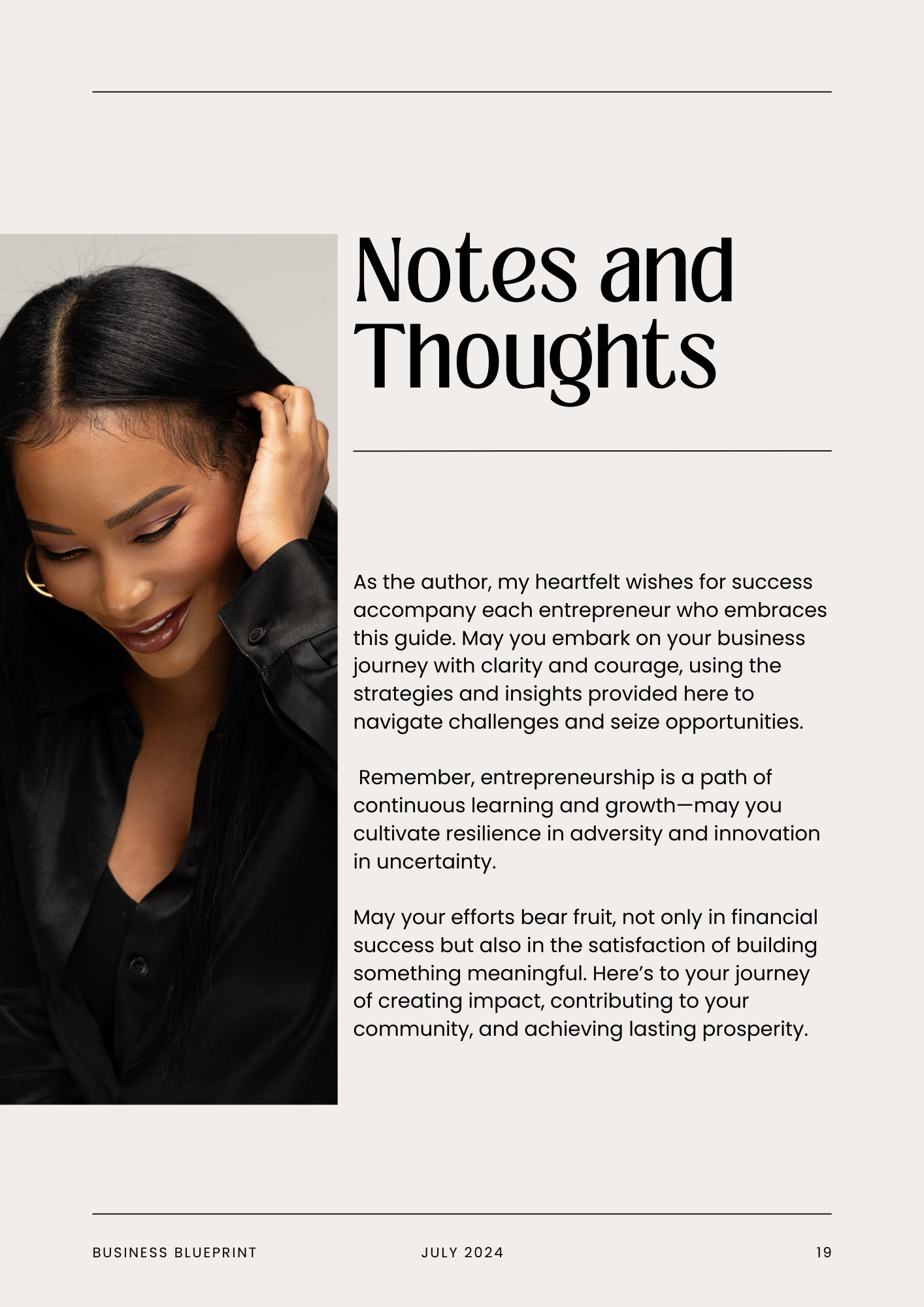 The Business Blueprint for Entrepreneurial Women